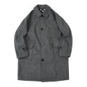 스웰맙(SWELLMOB) Swellmob wool melton coat -grey-