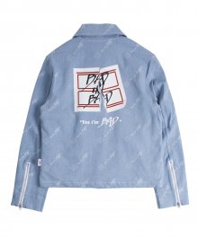 Tabs Logo Washing jacket_Blue