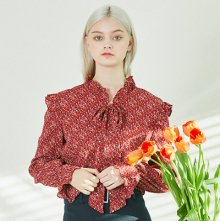 BLOSSOM BLOUSE_RED