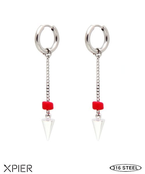 엑스피어(xpier) 엑스피어 ea18154 링체인 귀걸이 무알러지