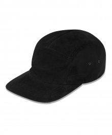 SUEDE CAMP CAP HS [BLACK]
