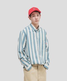 STRIPE SHIRTS (BLUE)