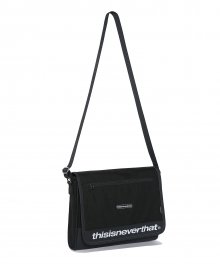 (SS18) CORDURA® 750D Nylon Messenger Bag Black
