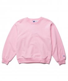 북스토어 스웨트 벌룬 슬리브 셔츠 - 핑크
