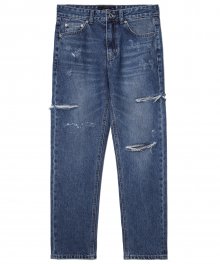 M#1517 sidewalk cutted crop jeans