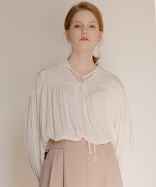 monts620 shirring blouse