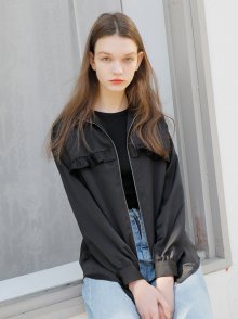 zip up shirts_black