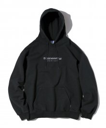 L-Logo Hooded Sweatshirt Black