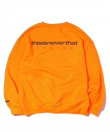 (SS18) DSN-Logo Crewneck Neon Orange
