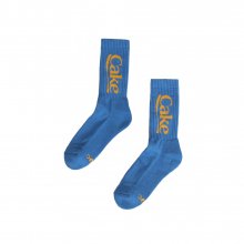 Cake Logo Socks_Blue