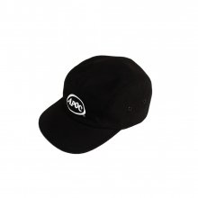 Oval Logo Camp Cap_Black