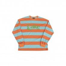 Cake Stripe Longsleeved T-shirts_Orange