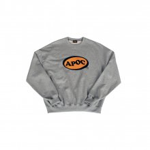 Oval Logo Crewneck_Gray