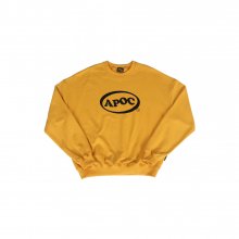 Oval Logo Crewneck_Yellow