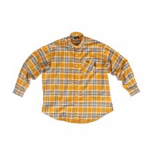 Oval Logo Check Shirts_Yellow