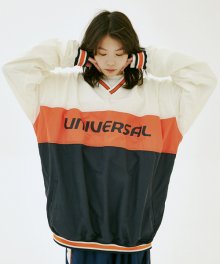 V NECK JERSEY PULLOVER