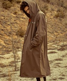 18SS BROWN RAIN COAT