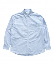 Oxford Stripe Shirts (Blue)