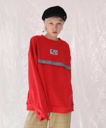 [UNISEX] SNAP T-SHIRT - RED