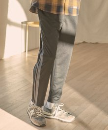 Double Tape Track Pants [Black/Charcoal]