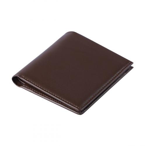 에가든(egarden) Slim&High (슬림앤하이 심플 가죽 반지갑) - 다크브라운