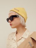 BROOCH PASTEL COLOR BEANIE (YELLOW)