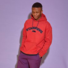 S7W05009 - STRING HOOD SWEATSHIRT [RED]