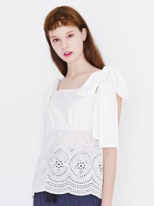 broderie anglaise top