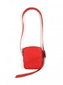 LEATHER CROSS BAG (RED)