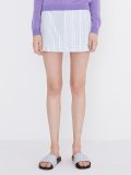 triple heart skirt (lavender blue)