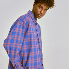 OVERFIT PLAID SHIRTS BL