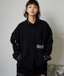 OVERSIZED POCKET SWEATSHIRTS_BLACK