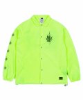 DUST OVERSIZED COACH JACKET NEON GREEN