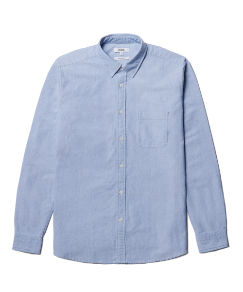 무신사 스탠다드(musinsastandard) 베이식 옥스포드 셔츠 [블루]