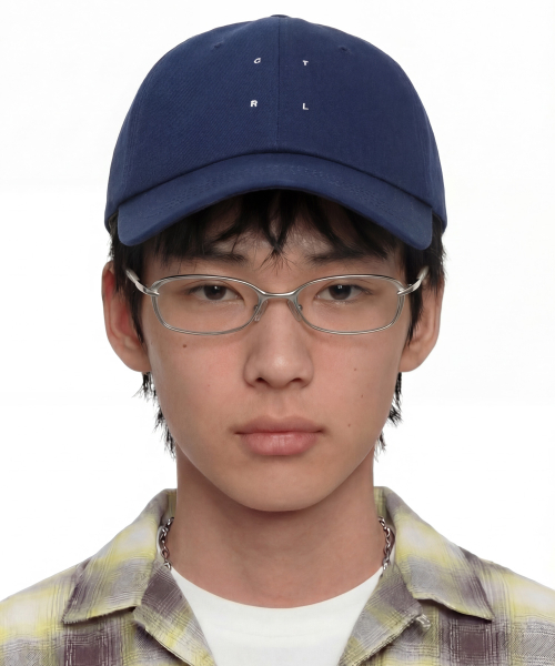 언더컨트롤(undercontrol) 코튼 로고 볼캡 SQUARE DIRECTION / AUTHENTIC B B / NAVY