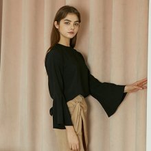 HUMMING BLOUSE - BLACK