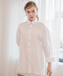 Basic Boxy Shirt_White