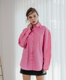 Basic Boxy Shirt_Pink