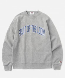 ARCH LOGO CREWNECK GRAY