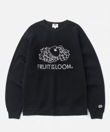 ORIGINAL LOGO CREWNECK BLACK