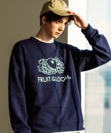 ORIGINAL LOGO CREWNECK NAVY