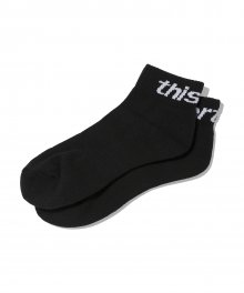 HSP Ankle Socks Black