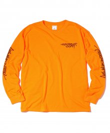 CA-Logo L/SL Top Neon Orange