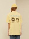 TWO FACE PRINTING T-SHIRT (YELLOW)