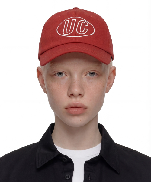 언더컨트롤(undercontrol) 코튼 로고 볼캡 GROUND UC / CLASSIC B B / O RED