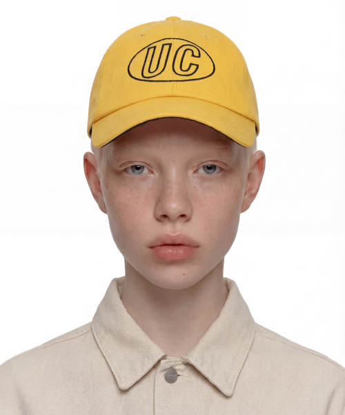 언더컨트롤(undercontrol) 코튼 로고 볼캡 GROUND UC / CLASSIC B B / D MUSTARD