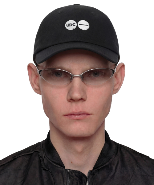 언더컨트롤(undercontrol) 코튼 로고 볼캡 DOUBLE LOGO / CLASSIC B B / BLACK