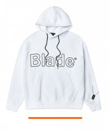 [Blade]Big Logo Hood(White)