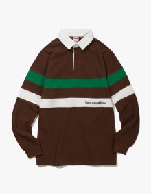 Logo Rugby Shirts - Brown