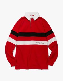 Logo Rugby Shirts - Red